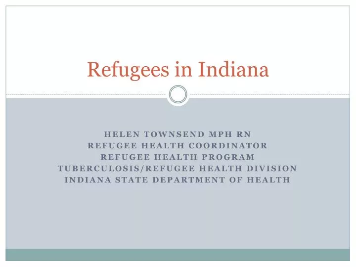 refugees in indiana