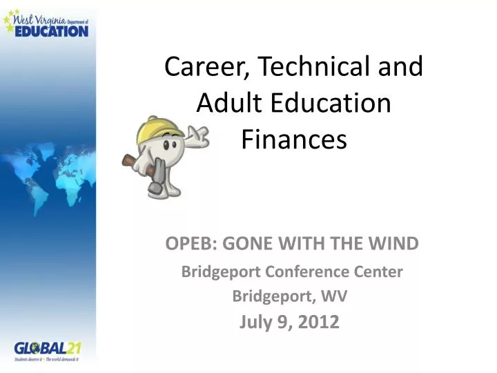 career technical and adult education finances