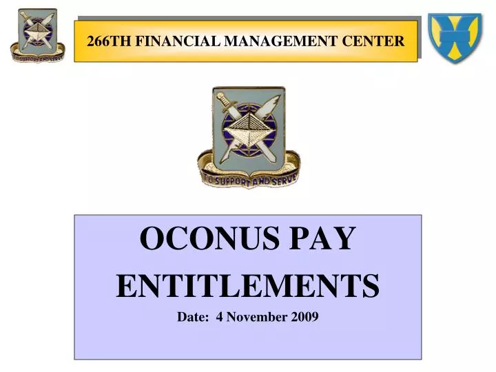 oconus pay entitlements date 4 november 2009