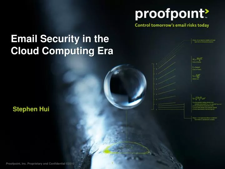 email security in the cloud computing era