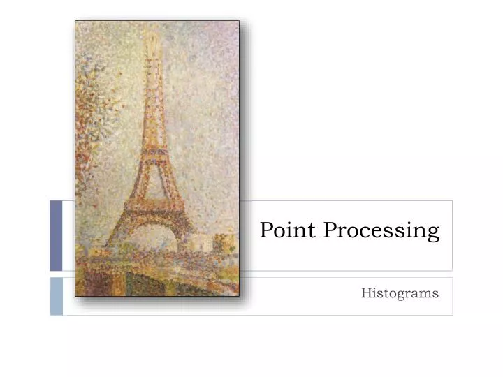 point processing