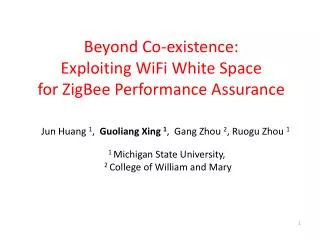 Beyond Co-existence: Exploiting WiFi White Space for ZigBee Performance Assurance