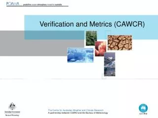 Verification and Metrics (CAWCR)
