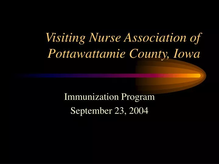 visiting nurse association of pottawattamie county iowa