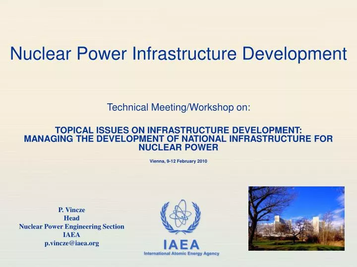 nuclear power infrastructure development