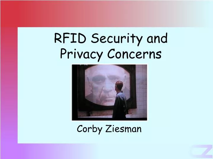 rfid security and privacy concerns