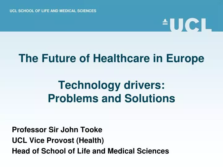 the future of healthcare in europe technology drivers problems and solutions