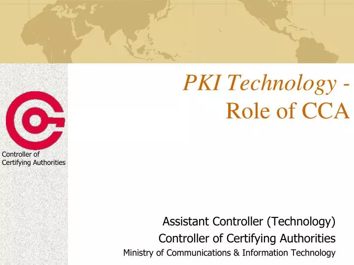 pki technology role of cca