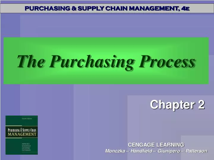 the purchasing process