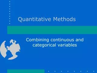 Quantitative Methods