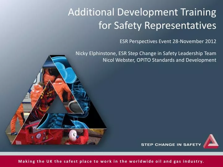 additional development training for safety representatives