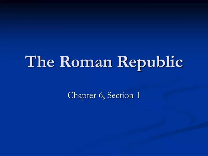 the roman republic