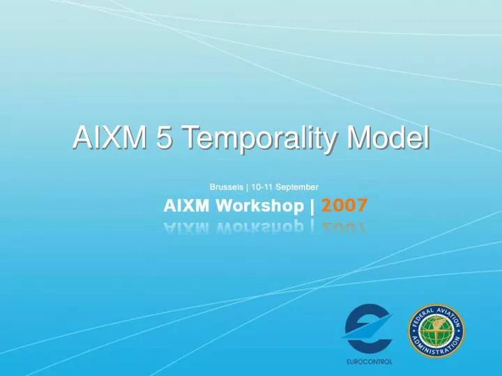 aixm 5 temporality model