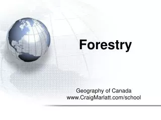 forestry