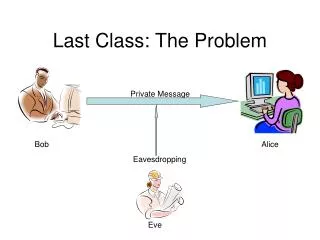 Last Class: The Problem
