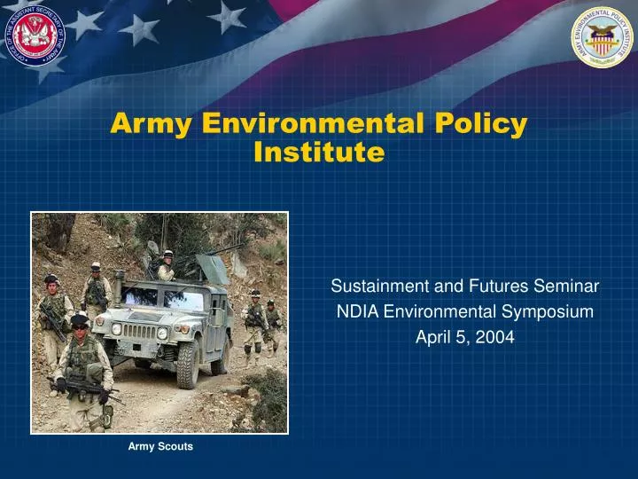 army environmental policy institute