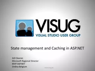 State management and Caching in ASP.NET