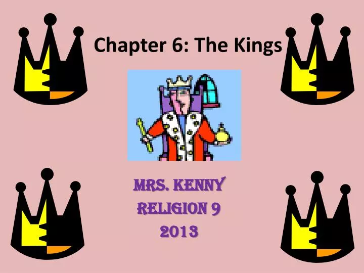 chapter 6 the kings