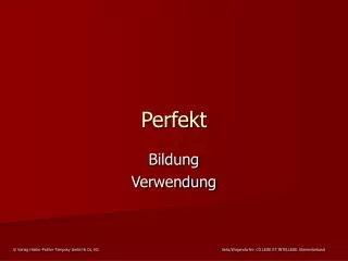 PPT - PERFEKT PowerPoint Presentation, Free Download - ID:5672499