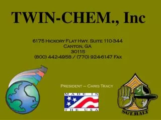 TWIN-CHEM., Inc