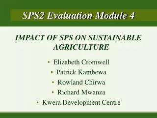 sps2 evaluation module 4