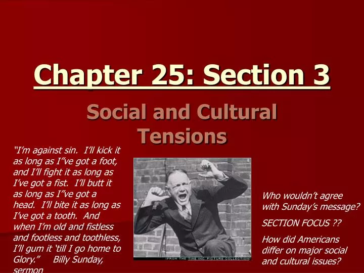 chapter 25 section 3
