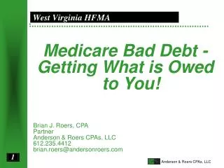 West Virginia HFMA