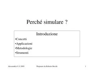 perch simulare