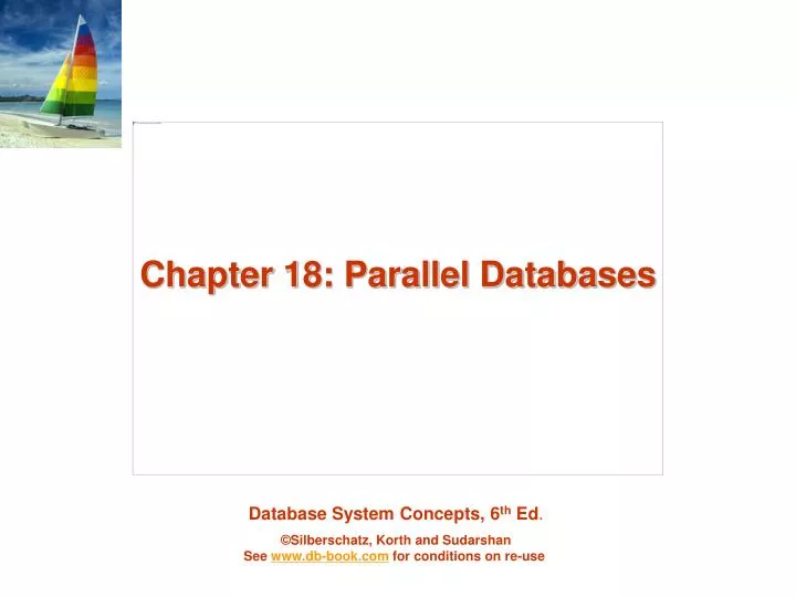 chapter 18 parallel databases