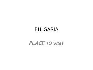 BULGARIA