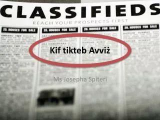kif tikteb avvi