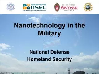 Nanotechnology in the Military