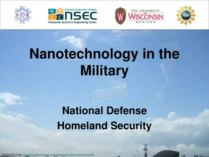 nanotechnology in the military
