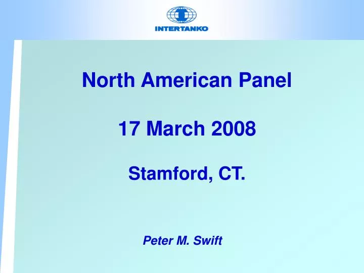 north american panel 17 march 2008 stamford ct