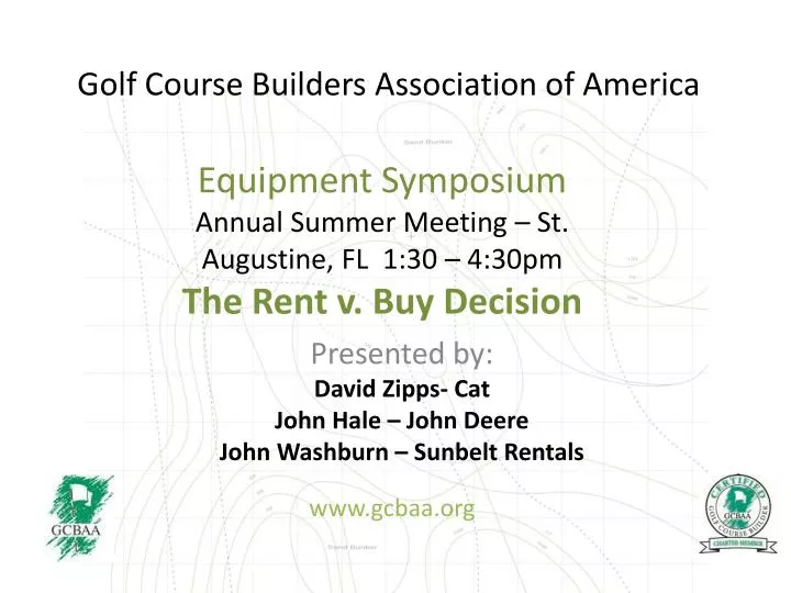 golf course builders association of america