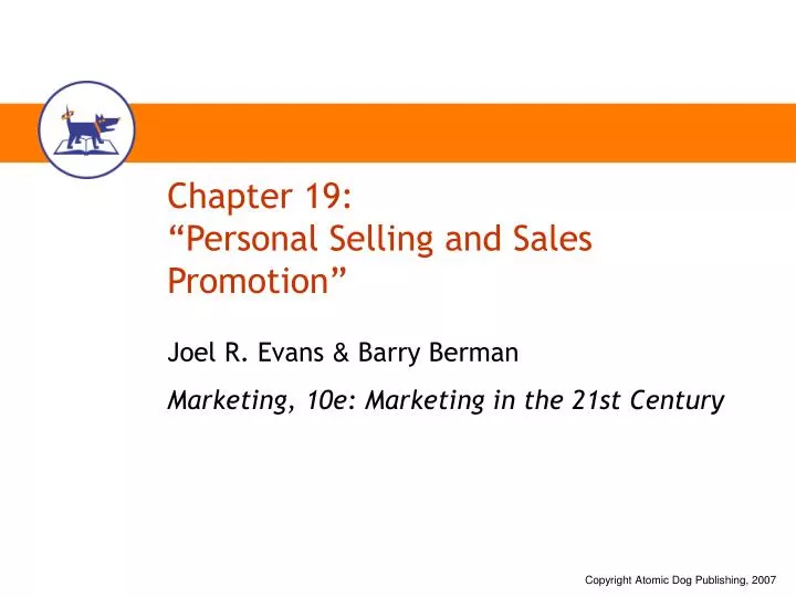 personal selling examples ppt