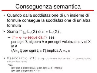 conseguenza semantica