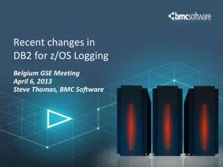Recent changes in DB2 for z/OS Logging