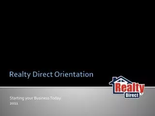 Realty Direct Orientation