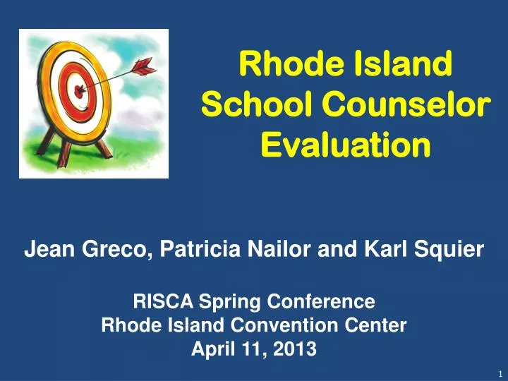 rhode island school counselor evaluation