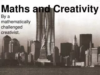 Maths and Creativity