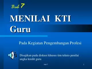 menilai kti guru