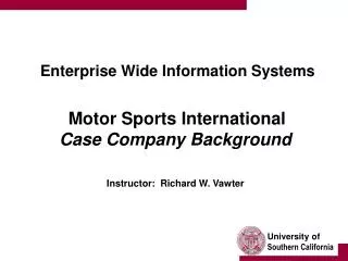 Motor Sports International