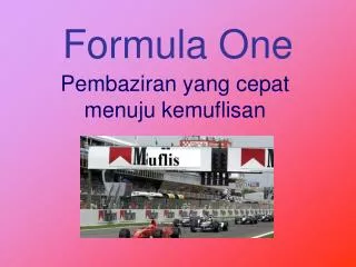 formula one