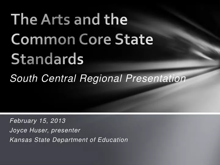 the arts and the common core state standards