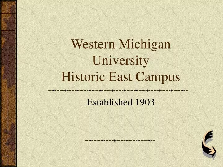 western michigan university historic east campus
