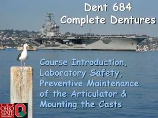 Dent 684 Complete Dentures