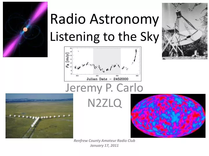 radio astronomy listening to the sky