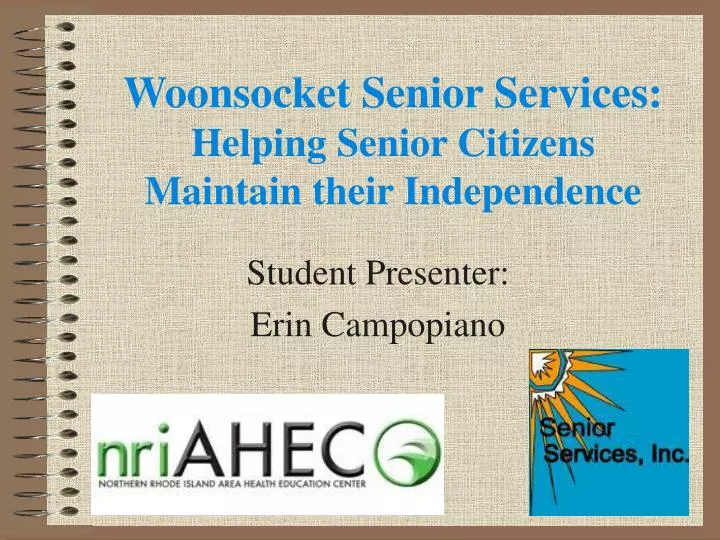 woonsocket senior services helping senior citizens maintain their independence