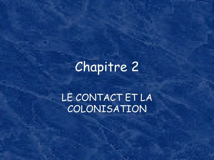 chapitre 2